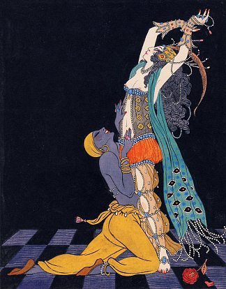 瓦斯拉夫·尼金斯基的舞蹈图 Drawings of dances of Vaslav Nijinsky (1913; France                     )，乔治·巴比尔