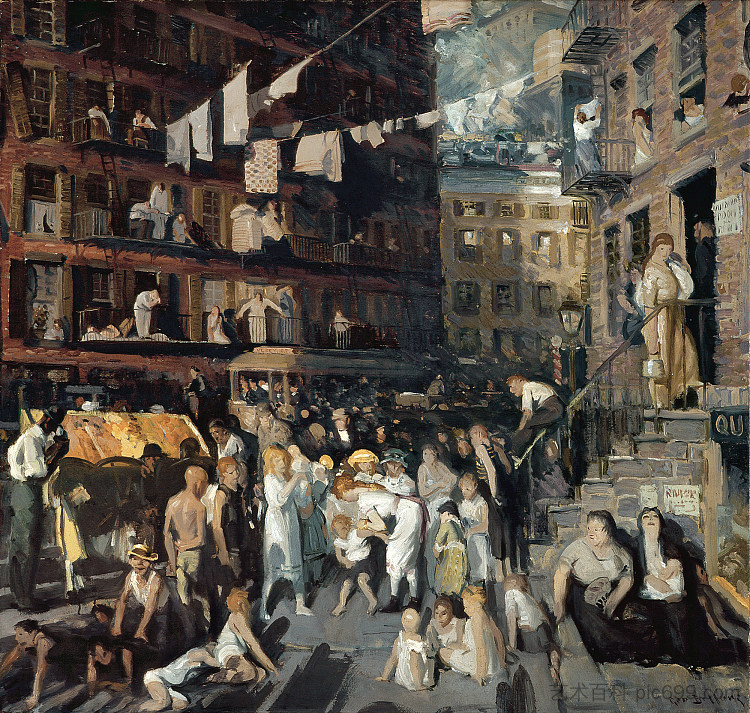 悬崖居民 The Cliff Dwellers (1913),乔治·贝洛斯