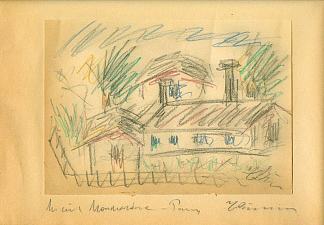 蒙马特的房屋 Houses in Montmartre (1931)，乔治布齐亚尼斯