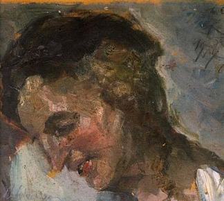 画家妻子的肖像 Portrait of painter’s wife (1917)，乔治布齐亚尼斯