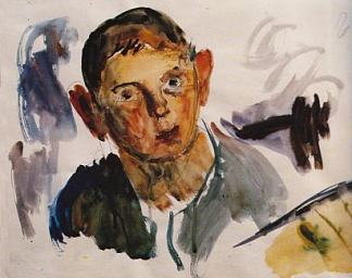 一个男孩的肖像 Portrait of a boy (1931)，乔治布齐亚尼斯