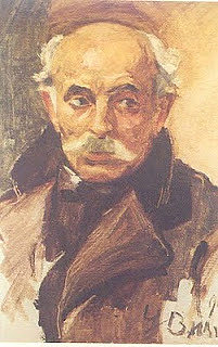 瓦西里奥斯·哈齐斯的肖像 Portrait of Vasileios Hatzis (1913)，乔治布齐亚尼斯
