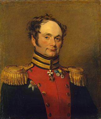 亚当·比斯特罗姆的肖像 Portrait of Adam I. Bistrom (c.1819 – c.1825)，乔治·道威