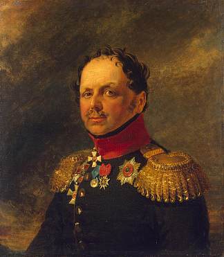 伊利亚·伊万诺维奇·阿列克谢耶夫的肖像 The Portrait of  Ilya Ivanovitch Alekseyev (c.1825)，乔治·道威