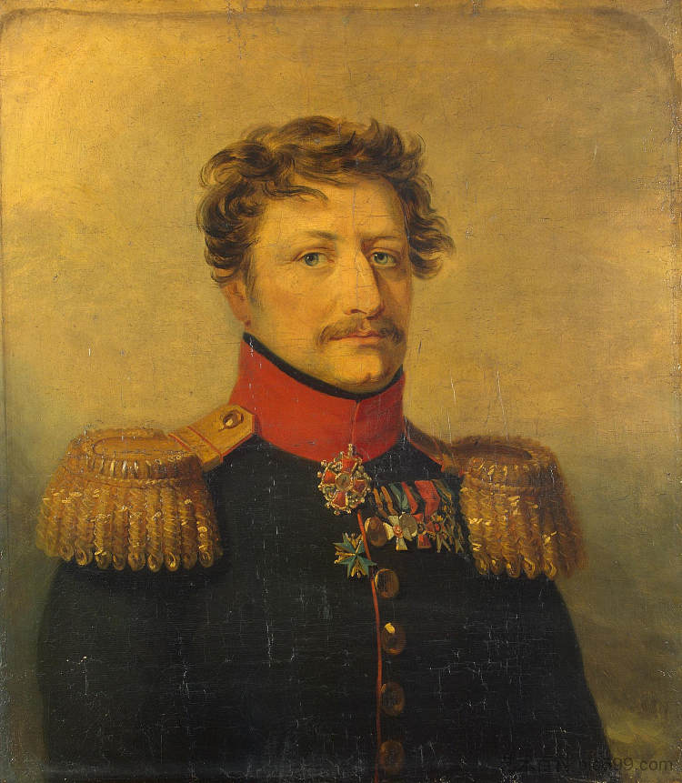 奥西普·弗兰采维奇·多隆，俄罗斯少将 Osip Frantsevich Dolon, Russian Major General，乔治·道威