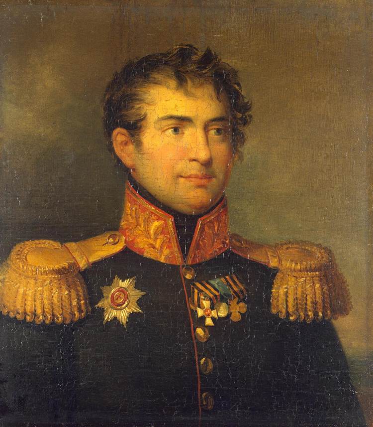 卡尔·马克西莫维奇·格尔克多夫，俄罗斯将军 Karl Maximovich Gercdorf, Russian General，乔治·道威