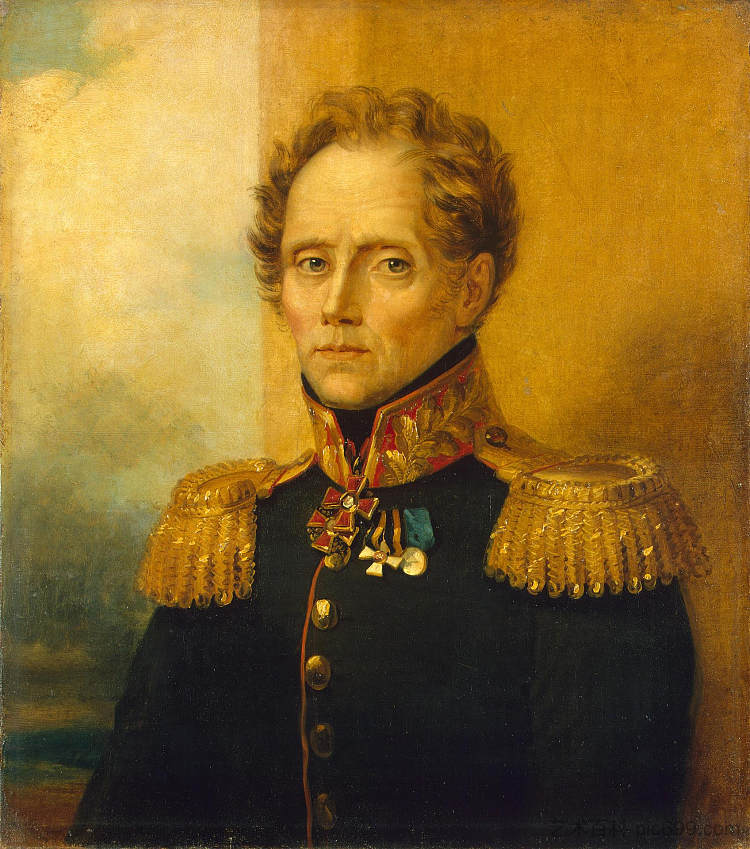 伊万·格里戈里耶维奇·盖登雷赫，俄罗斯将军 Ivan Grigoryevich Geydenrejh, Russian General，乔治·道威
