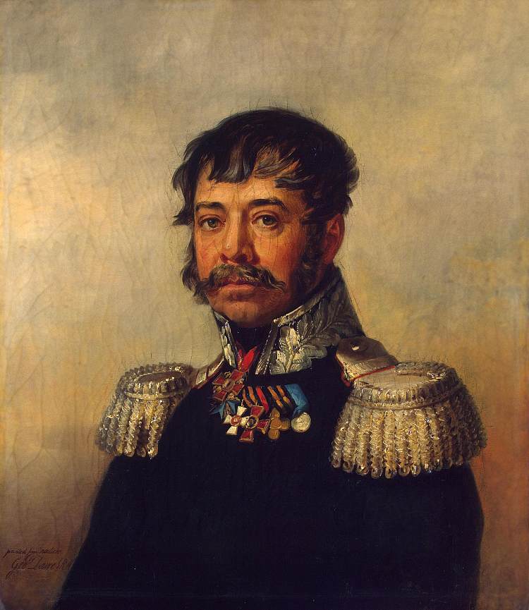 奥西普·瓦西里耶维奇·伊洛瓦伊斯基，俄罗斯少将 Osip Vasilyevich Ilovaysky, Russian Major General，乔治·道威