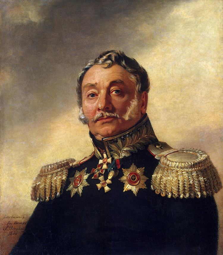 阿列克谢·瓦西里耶维奇·伊洛瓦伊斯基，俄罗斯中将 Aleksey Vasilyevich Ilovaysky, Russian Lieutenant General，乔治·道威