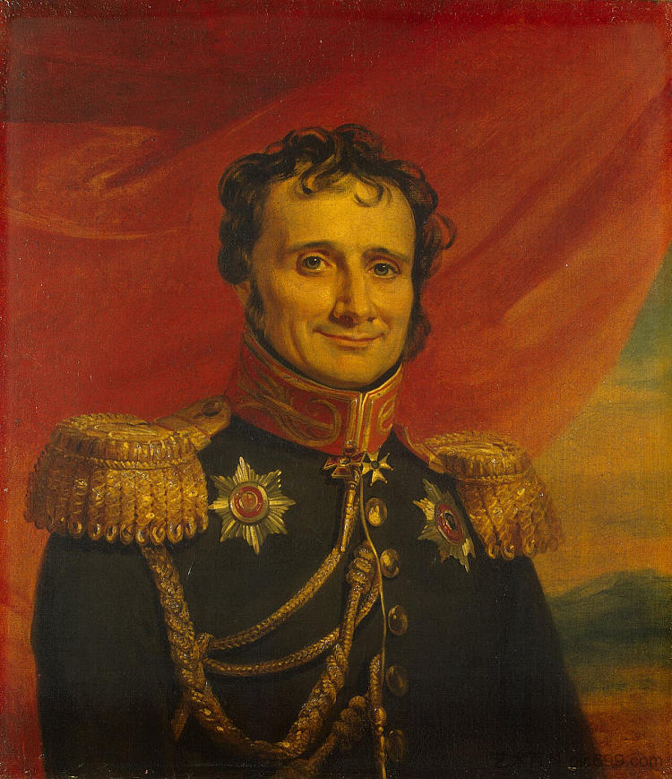 安托万-亨利·约米尼，俄罗斯将军 Antoine-Henri Jomini, Russian General，乔治·道威