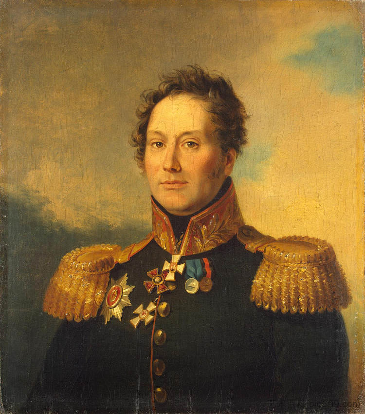 莫伊西·卡尔彭科的肖像 Portrait of Moisey I. Karpenko，乔治·道威