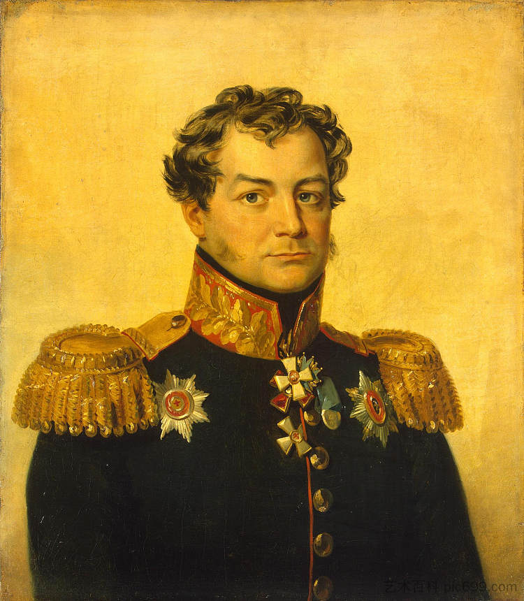 基里尔·费奥多罗维奇·卡扎奇科夫斯基，俄罗斯将军 Kirill Fyodorovich Kazachkovsky, Russian General，乔治·道威