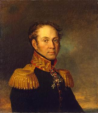 叶夫根尼·伊万诺维奇·奥列宁，俄罗斯将军 Evgeny Ivanovich Olenin, Russian General，乔治·道威