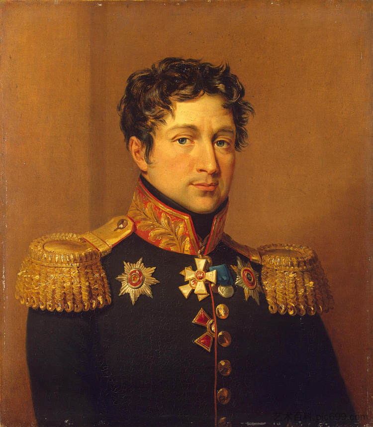 扎哈尔·德米特里耶维奇·奥尔苏夫耶夫，俄罗斯将军 Zahar Dmitrievich Olsufjev, Russian General，乔治·道威
