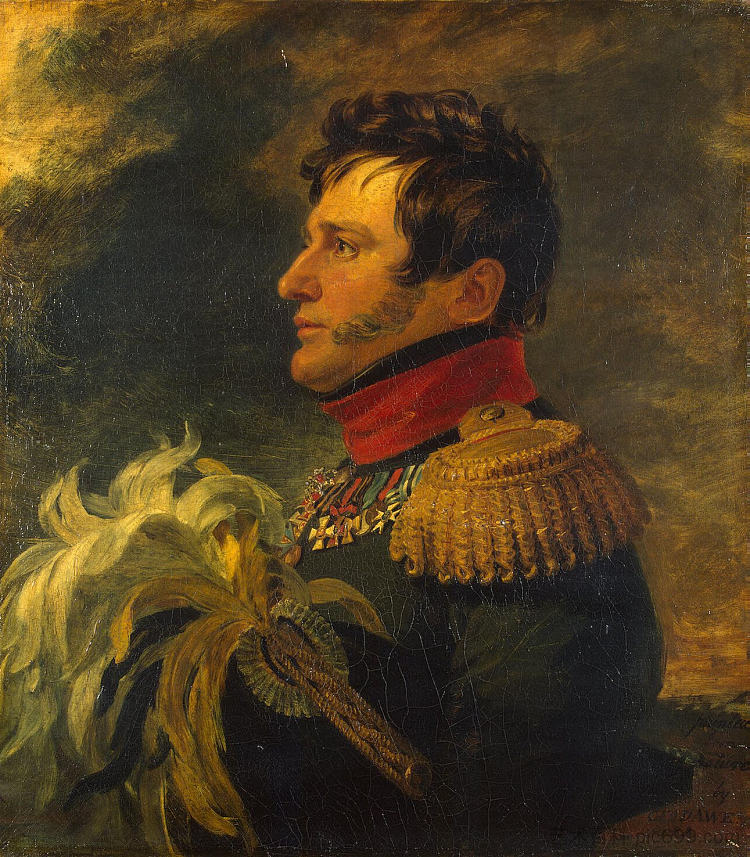 阿列克谢·巴尔托洛梅的肖像 Portrait of Alexey I. Bartolomey (c.1825)，乔治·道威