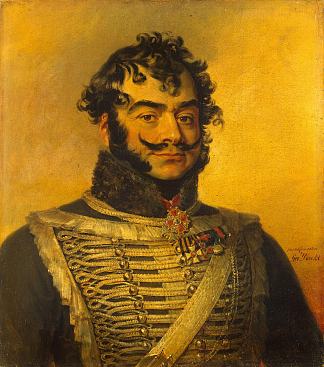 大卫·德利亚诺夫的肖像 Portrait of David A. Delyanov (c.1824)，乔治·道威