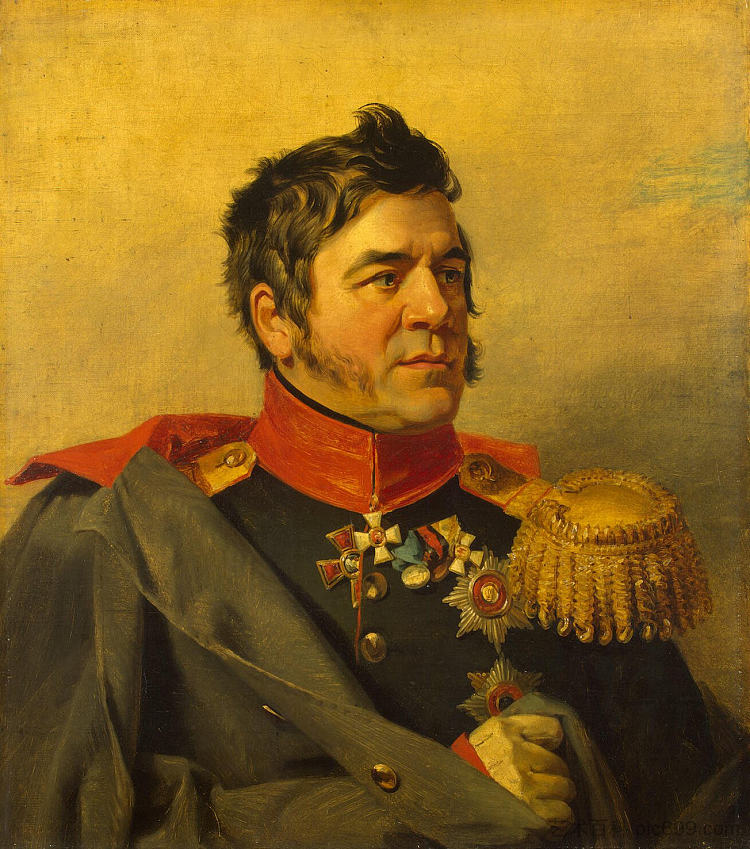 伊万·沙霍夫斯科伊的肖像 Portrait of Ivan Shakhovskoy (c.1825)，乔治·道威