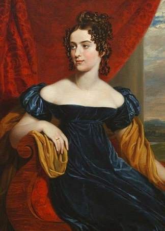 不知名的女士 Unknown lady (c.1825)，乔治·道威