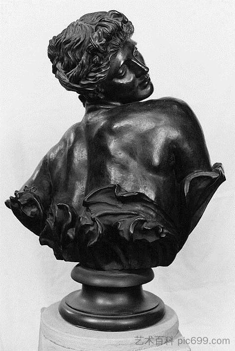 克莱蒂半身像 Bust of Clytie，乔治·费德里科·沃茨