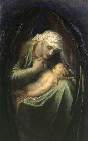 死亡加冕无罪 Death Crowning Innocence (1886 - 1887)，乔治·费德里科·沃茨