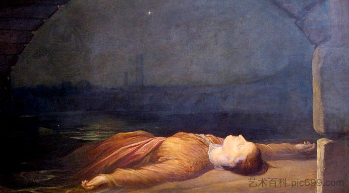 发现溺水身亡 Found Drowned (1867)，乔治·费德里科·沃茨