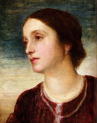 萨默斯伯爵夫人的肖像 Portrait Of The Countess Somers，乔治·费德里科·沃茨