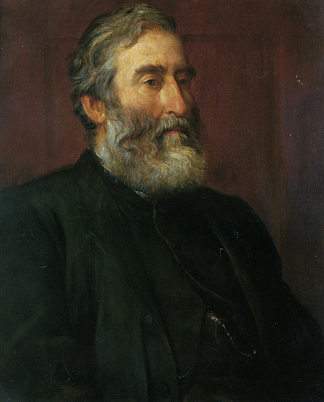 哈里·琼斯牧师的肖像 Portrait of the reverend Harry Jones，乔治·费德里科·沃茨
