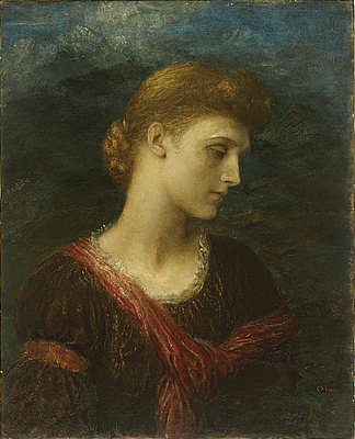 紫罗兰·林赛 Violet Lindsay (1881)，乔治·费德里科·沃茨