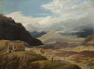 罗伯罗伊城堡，苏格兰 Rob Roy’s Castle, Scotland (1850)，乔治·哈维