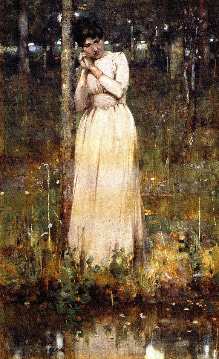 白衣少女 The Girl in White (1886)，乔治·亨利