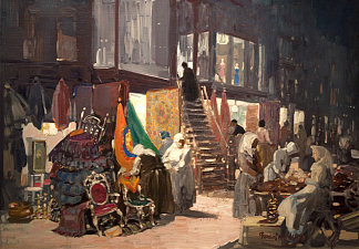 艾伦街 Allen Street (1905; United States                     )，乔治·卢克斯