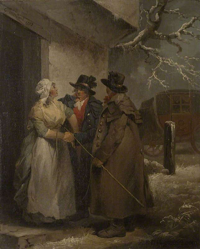 出发 The Departure (1792)，乔治·默兰德
