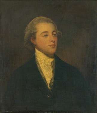 年轻时的詹姆斯·劳瑟上校 Colonel James Lowther as a Young Man，乔治·罗姆尼