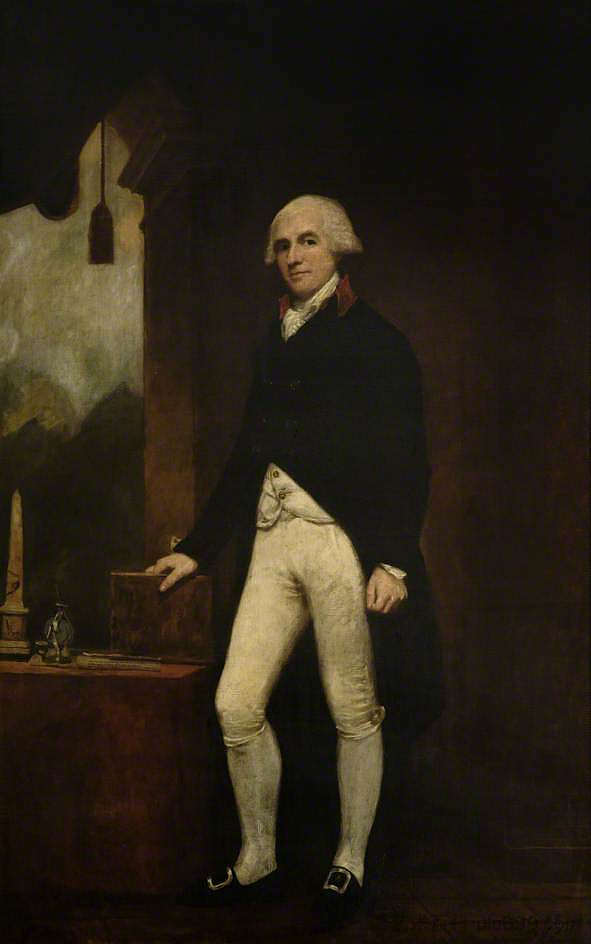 大卫·斯科特，邓尼纳德议员 David Scott, MP, of Dunninald (1796)，乔治·罗姆尼