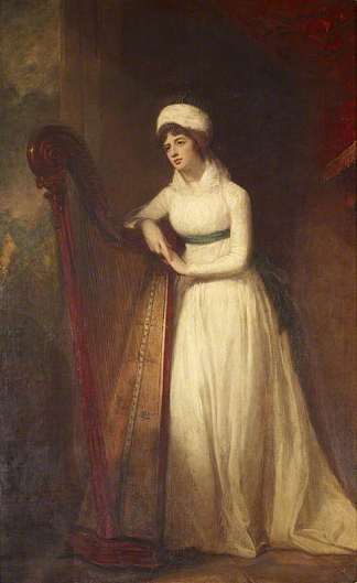 路易莎·西奥多西亚·赫维夫人（1767-1821），利物浦伯爵夫人 Lady Louisa Theodosia Hervey (1767–1821), Countess of Liverpool (1793)，乔治·罗姆尼