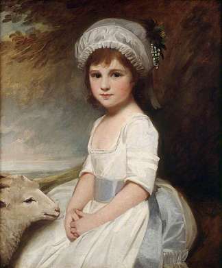 马丁代尔小姐 Miss Martindale (1782)，乔治·罗姆尼