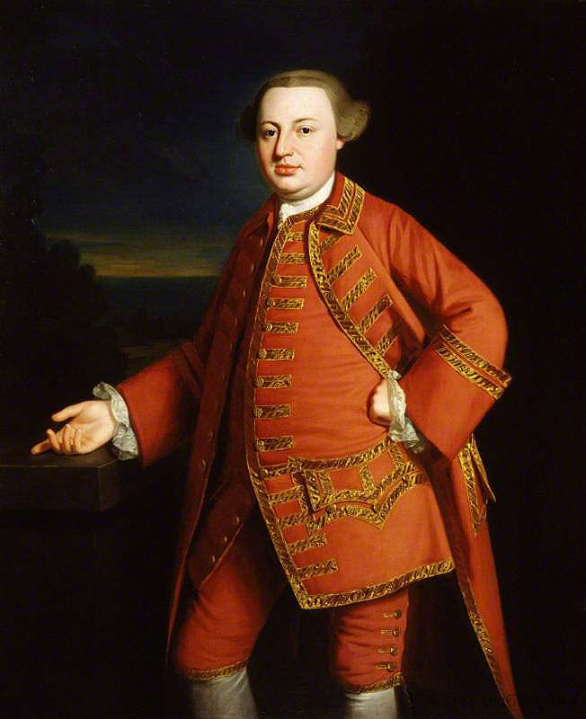 沃尔特·斯特里克兰 （1729–1761） Walter Strickland (1729–1761) (1760)，乔治·罗姆尼