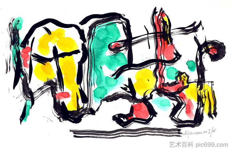 斗牛 Bullfight (2001; Lüdinghausen,Germany ),乔治·斯特凡内斯丘