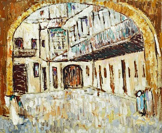 内院（格奥尔基·塔塔雷斯库博物馆） Inner Courtyard (Gheorghe Tattarescu Museum) (c.1969; Bucharest,Romania                     )，乔治·斯特凡内斯丘