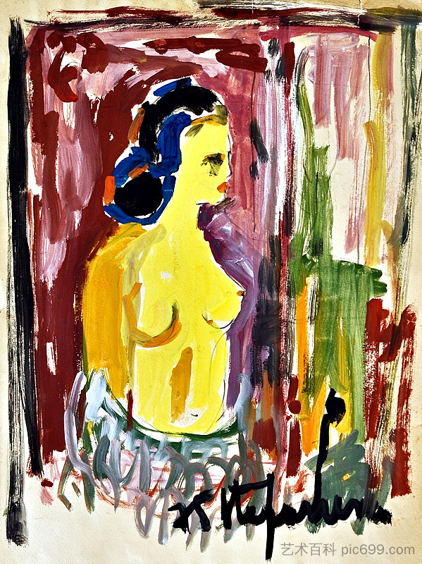 裸 Nude (1975; Bucharest,Romania  )，乔治·斯特凡内斯丘