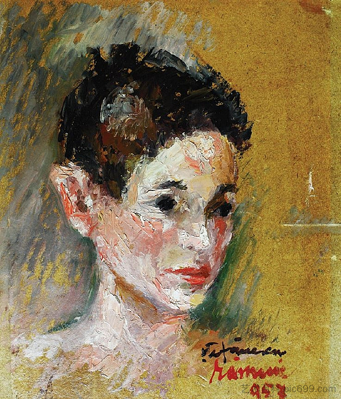 一个孩子的肖像（拉杜） Portrait of a Child (Radu) (1957; Bucharest,Romania  )，乔治·斯特凡内斯丘