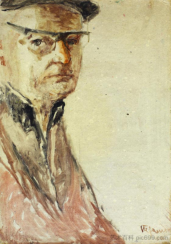 自画像 Self-Portrait (1967; Bucharest,Romania  )，乔治·斯特凡内斯丘