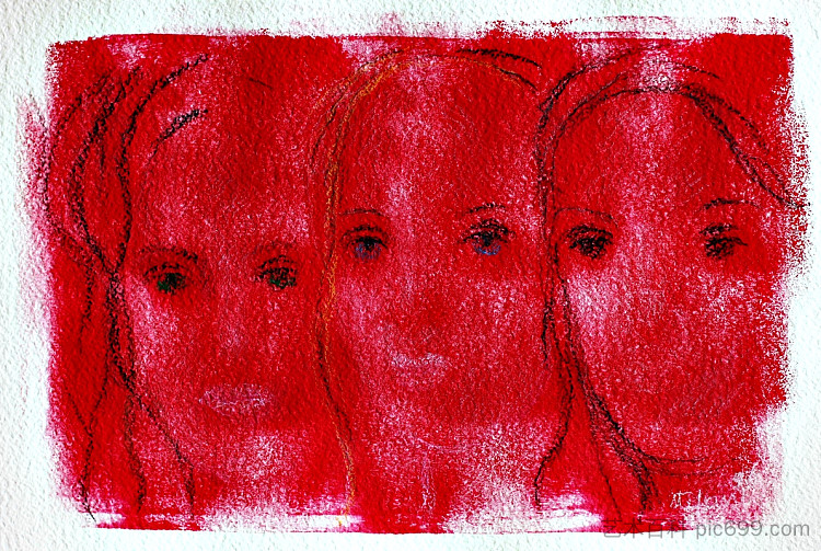 年轻女士 Young Ladies (1996; Lüdinghausen,Germany ),乔治·斯特凡内斯丘