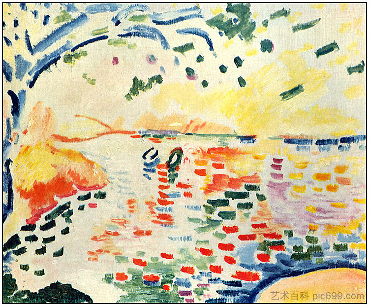 拉西奥塔特的小湾 Little Bay at La Ciotat (1907; France  )，乔治·布拉克