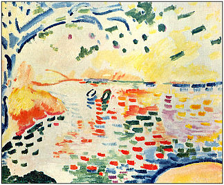 拉西奥塔特的小湾 Little Bay at La Ciotat (1907; France                     )，乔治·布拉克