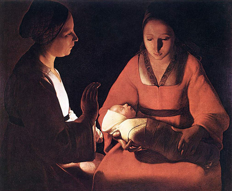 新生儿 The Newborn (c.1640 - c.1649)，乔治·德·拉·图尔