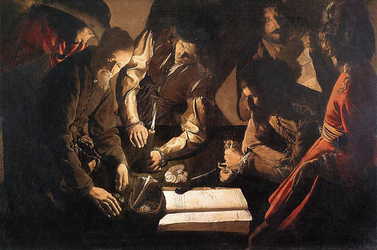 会费的支付 The Payment of Dues (1630 - 1635)，乔治·德·拉·图尔