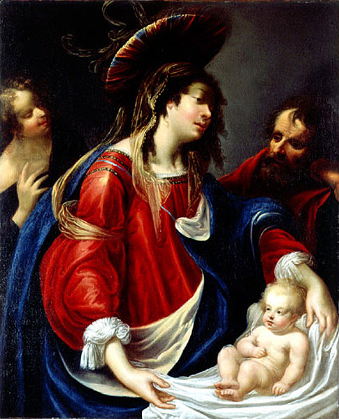 神圣家族 La Sainte Famille (c.1600)，乔治斯·拉勒芒