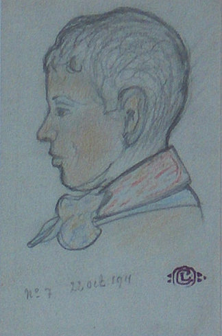 一个小男孩的简介 Profile of a Young Boy (1911)，乔治·莱门