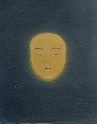 无题（太阳脸） Untitled (Sun Face)，里伯蒙.德萨涅